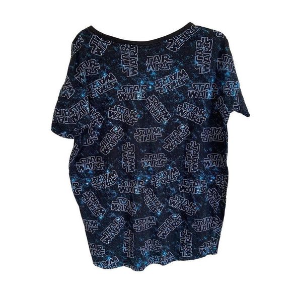 Star Wars All Over Print Womens Over Sized Tunic H & M Divided Size XS - Picture 2 of 4